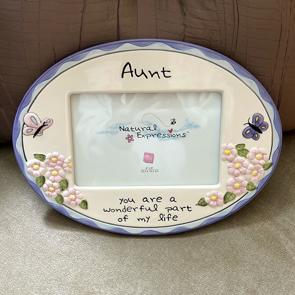 Aunt picture frame 4x6